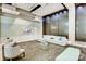 A modern lobby space with stylish seating, a sleek waterfall feature, and contemporary design elements at 210 N Church St # 2807, Charlotte, NC 28202