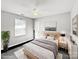 Serene bedroom with a modern design and ample natural light at 2316 Woodfield Cir, Gastonia, NC 28056