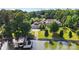 Waterfront property with boat dock on a well manicured lot with mature trees in a peaceful setting at 2354 Valelake Rd, York, SC 29745