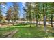 Backyard featuring trees and lake access, perfect for outdoor activities at 25566 Seagull Dr, Lancaster, SC 29720