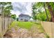 A spacious backyard is enclosed by a wooden fence, offering privacy at 3725 Leela Palace Way, Fort Mill, SC 29708
