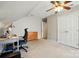 Bright bonus room or office space featuring a desk, dresser, and ample storage at 415 Glandon Ct, Fort Mill, SC 29708