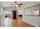 Open-concept sunroom leads to the back deck, offering indoor-outdoor living with convenient access to the kitchen at 415 Glandon Ct, Fort Mill, SC 29708