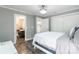 Bedroom with a tiled floor, closet, and ensuite bathroom at 502 Lake Club Dr, Rock Hill, SC 29732
