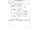 Second-floor plan displaying bonus rooms and attic storage space at 537 Montgrove Nw Pl, Concord, NC 28027