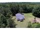 Single-story home with a gray roof, surrounded by lush trees and a well-maintained green lawn at 5410 A R Gordon Rd, Waxhaw, NC 28173