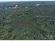 Aerial view of wooded property, red pin shows location at 5410 A R Gordon Rd, Waxhaw, NC 28173