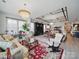 Open concept living room is elegant and flows to the kitchen and dining spaces at 6015 Waldorf Ave, Monroe, NC 28110