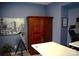 Office with natural light and hardwood floors, perfect for productivity and creativity at 7170 Kenyon Dr, Denver, NC 28037