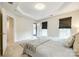Bright bedroom with an open doorway, recessed lighting, and stylish windows for lots of natural light at 815 Granby Dr, Fort Mill, SC 29708