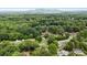 Expansive aerial view featuring lush treetops and distant mountains for a serene atmosphere at 935 Church St, Kings Mountain, NC 28086