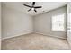 Bedroom with carpet, neutral walls and ceiling fan at 173 Morgans Branch Rd, Belmont, NC 28012