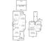 Detailed floor plan showcasing the layout of the home's two floors and detached garage at 2065 Gable Way Ln, Matthews, NC 28104