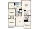 Upper level floor plan featuring four bedrooms, a loft, and an owner's suite at 21055 Running Creek Dr # 10, Locust, NC 28097