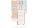 A floor plan layout that includes a balcony, living room, primary bedroom, laundry, and other bedrooms at 2315 Selwyn Ave # F, Charlotte, NC 28207