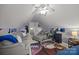 A fun living room with comfortable seating, cool décor and carpet, perfect for games and relaxation at 3419 Brickyard Ln, Midland, NC 28107