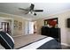 Main bedroom with a large dresser and ensuite bathroom at 400 Majolica Rd, Salisbury, NC 28147