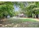 Backyard with an above-ground pool at 417 Phifer Rd, Kings Mountain, NC 28086