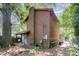 Brick home exterior with mature trees and a well-maintained yard at 417 Phifer Rd, Kings Mountain, NC 28086