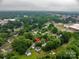 A high aerial view of the surrounding neighborhood at 535 Norman Fair Ave, Lincolnton, NC 28092
