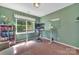 Office room with a work space, a large window providing lots of natural light at 6004 Trailwater Rd, Charlotte, NC 28278