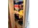 Storage featuring shelves holding belongings, offering practical storage solutions at 103 Powder Horn Trl, Mount Gilead, NC 27306