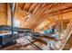Unfinished attic with exposed beams and ductwork offering potential for customization and additional living space at 106 Laren Rd, Shelby, NC 28152
