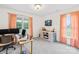 Bright room with large windows and neutral walls creating a peaceful atmosphere, ideal for work or relaxation at 106 Laren Rd, Shelby, NC 28152