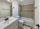 Cozy bathroom with shower-tub combination, and vanity with sink at 12092 Spinnaker Dr, Fort Mill, SC 29708