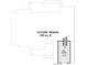 Floor plan for the future bonus room with dimensions 12 x 22 and 8' ceiling at 1676 Parkside Dr, Catawba, NC 28609