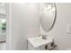 Bathroom featuring a sink with brushed nickel finishes at 1709 White Willow Ave, Gastonia, NC 28054
