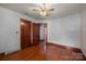 Bedroom featuring hardwood floors, closet space and good lighting at 216 Hillcrest Pl, Salisbury, NC 28144
