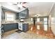 Open-concept kitchen with modern appliances and a smooth transition to the living area at 267 Buffalo Nw Ave, Concord, NC 28025