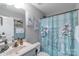 This bathroom features light-colored walls and a light-colored vanity at 2737 Bobcat Rd, Heath Springs, SC 29058