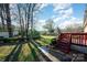Backyard with a patio and shed at 2809 Markland Dr, Charlotte, NC 28208