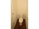 Small bathroom showing a white toilet and painted in neutral color at 3014 Green Apple Dr, Dallas, NC 28034
