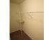 Spacious walk-in closet features carpet floor, white walls and metal shelving at 3014 Green Apple Dr, Dallas, NC 28034