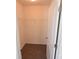 Carpeted walk-in closet with metal shelving at 3014 Green Apple Dr, Dallas, NC 28034