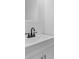 Modern bathroom featuring a stylish sink with matte black fixtures and a bright mirror at 4208 Coulter Xing, Charlotte, NC 28213