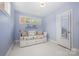 Bedroom featuring built-in daybed and ample natural light at 4232 Randolph Rd, Charlotte, NC 28211