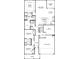 Detailed floor plan showcasing the layout of the home, including the primary suite, kitchen, and garage at 450 Bent Burr Crk, York, SC 29745