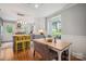Bright kitchen with a stylish island, modern appliances, and a cozy dining area filled with natural light at 81 21St Nw Ave, Hickory, NC 28601