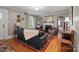 Comfortable living room features hardwood floors, a fireplace, and neutral decor for a relaxing ambiance at 81 21St Nw Ave, Hickory, NC 28601