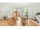 Bright playroom featuring wood floors, light colored walls, and a play structure at 8500 Headford Rd, Charlotte, NC 28277