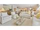 Open-concept living area connecting to the kitchen, featuring neutral tones and comfortable furniture at 1226 Restoration Dr, Waxhaw, NC 28173