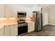 Modern kitchen with stainless steel appliances, ample storage, and stylish countertops at 153 Ole Eastpointe Dr, York, SC 29745