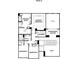 Second floor plan featuring a spacious primary bedroom with tray ceilings, homework center, and loft at 220 Windy Dell Dr, Tega Cay, SC 29708