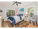 Cozy bedroom with stylish decor, soft lighting, and a comfortable bed, creating a relaxing retreat at 2245 Lincolnshire Ln, Waxhaw, NC 28173