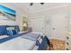 Comfortable bedroom featuring stylish decor, a ceiling fan, and a cozy bed for restful nights at 2245 Lincolnshire Ln, Waxhaw, NC 28173