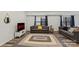 Cozy living room featuring modern decor, stylish furniture, and wood flooring at 2813 Ava Ave, Charlotte, NC 28208